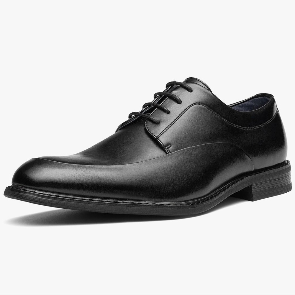 Bruno Marc Classic Black Oxford Shoes